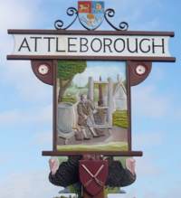 Attleborough Norfolk Village Sign