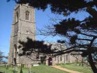 Bacton Church, Norfolk, UK