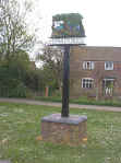 Bawdeswell Village Sign, North Norfolk, UK