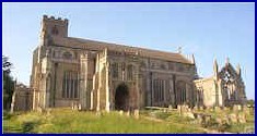 Cley village church in Norfolk, England, UK.