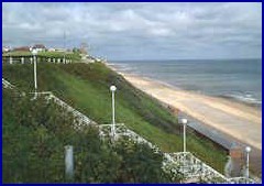 Cromer town in Norfolk, England, UK.