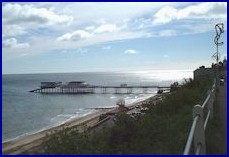 Cromer town in Norfolk, England, UK.