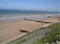 Overstrand village in Norfolk, England, UK.