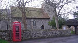 Trimingham village in Norfolk, England, UK